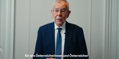 Van der Bellen meldet sich mit Videostatement zu Wort