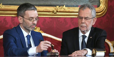 Van der Bellen: "Innenminister Kickl war gro&szlig;e Belastung"