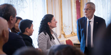 Van der Bellen traf Hamas-Opfer