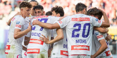 2:1 - Austria erobert Rang 3 gegen Klagenfurt