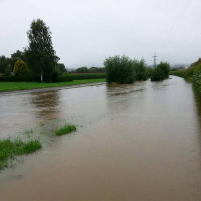 Murenabgang in Krems (Bez. Spittal/Drau)
