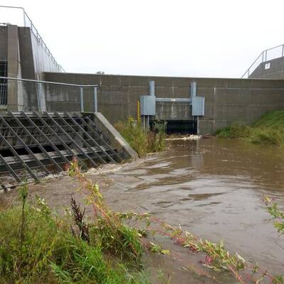 Murenabgang in Krems (Bez. Spittal/Drau)