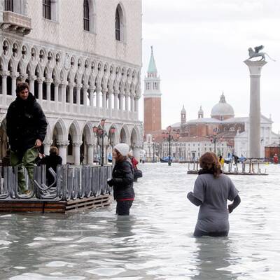 Venedig unter Wasser