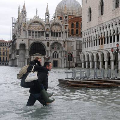 Venedig unter Wasser