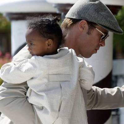 Brad Pitt ist ein vorbildlicher Dad.