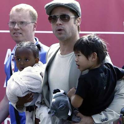 Brad Pitt ist ein vorbildlicher Dad.