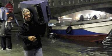 Rekord-Hochwasser in Venedig