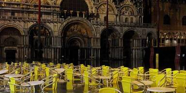 Rekord-Hochwasser in Venedig