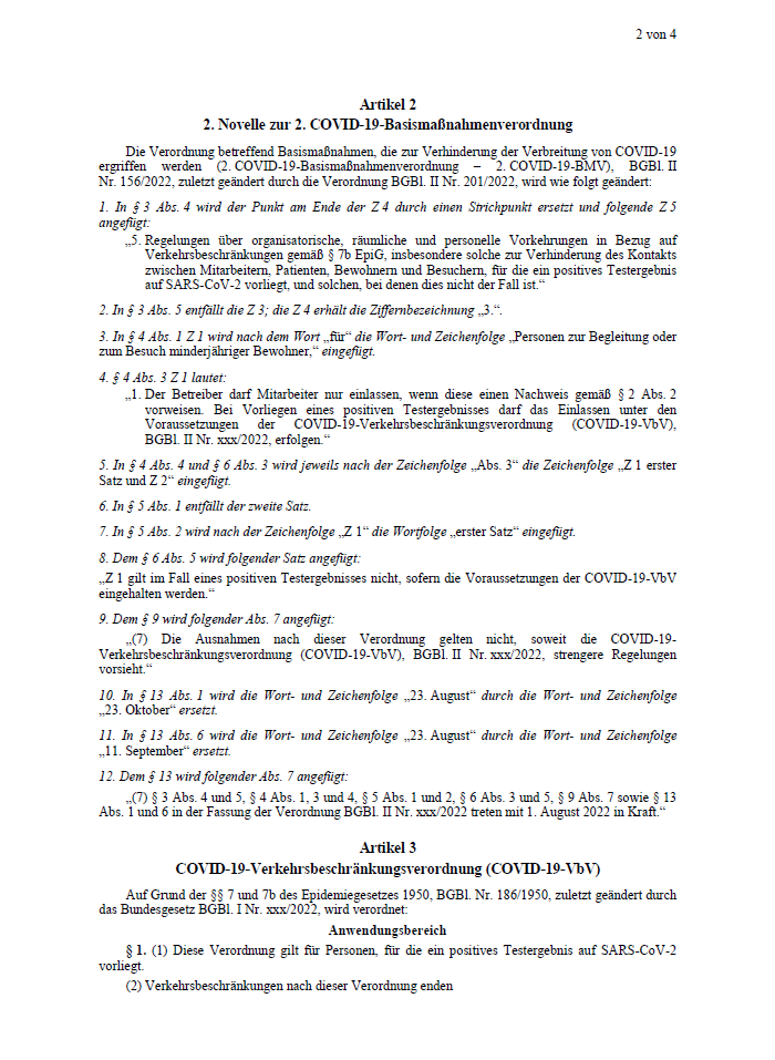 Regierung plant geheim Lockerungen