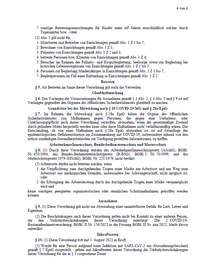 Regierung plant geheim Lockerungen