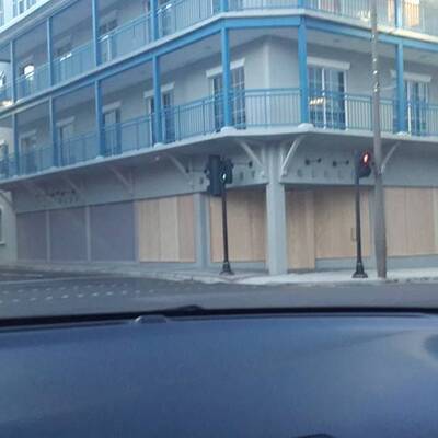 Alles ist fest verschlossen in Hamilton