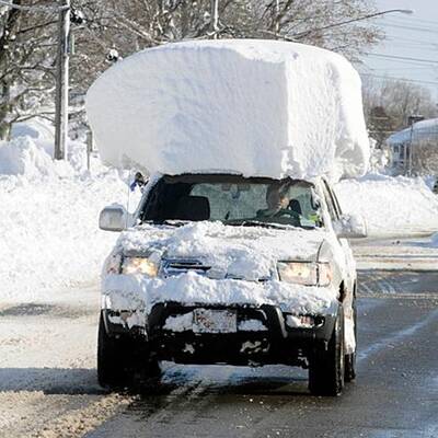 So viel Schnee liegt in Buffalo