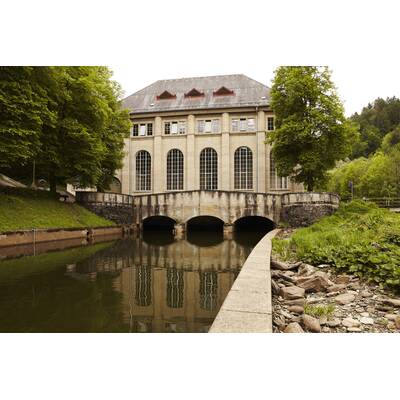 Der Bau eines der erste Speicherkraftwerke der Steiermark