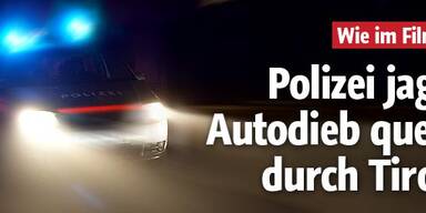 Irrer rast mit 180 km/h durch Absperrung