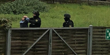 Halle Verd&auml;chtiger Festnahme