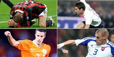 Diese Stars verpassen die WM