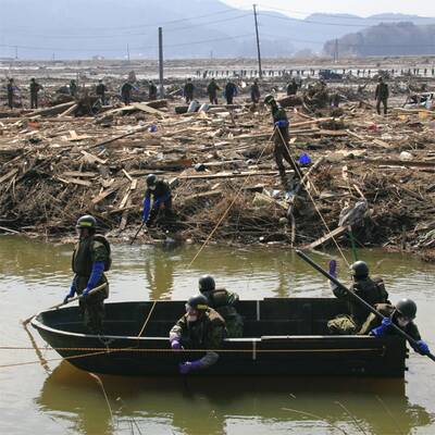 Vermisstensuche in Fukushima hat begonnen