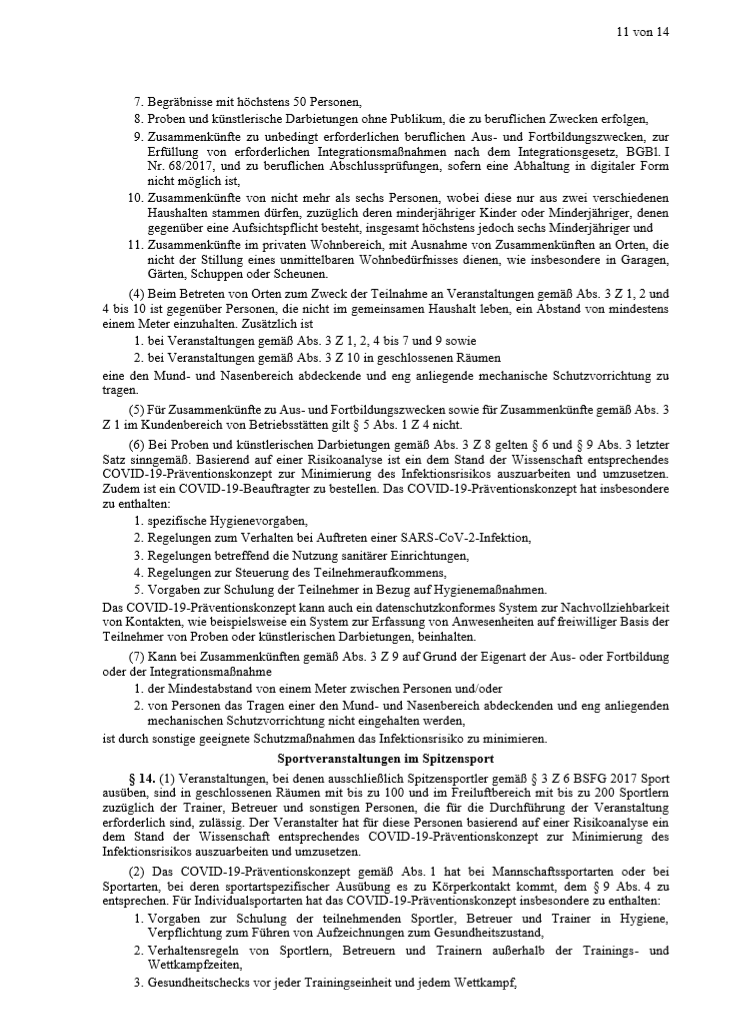 Das ist die Weihnachtsverordnung im Detail