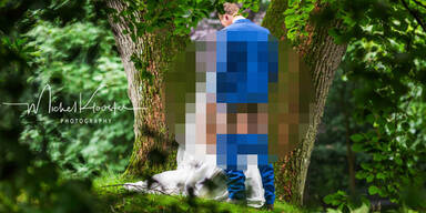 Das ist das versauteste Hochzeitsfoto der Welt