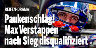 Paukenschlag! Max Verstappen nach Sieg disqualifiziert