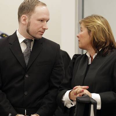 Höchststrafe für Breivik: 21 Jahre plus Sicherungsverwahrung