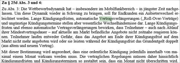 Mindestvertragsdauer bei Handy vor Aus