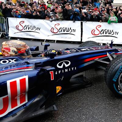 Vettel-Mania in Graz