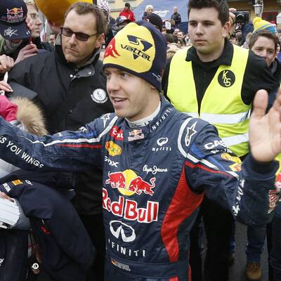 Vettel-Mania in Graz