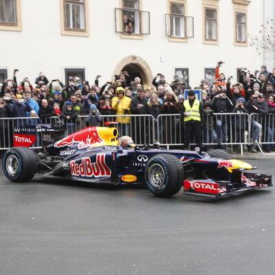 Vettel-Mania in Graz