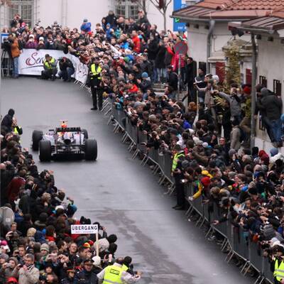 Vettel-Mania in Graz