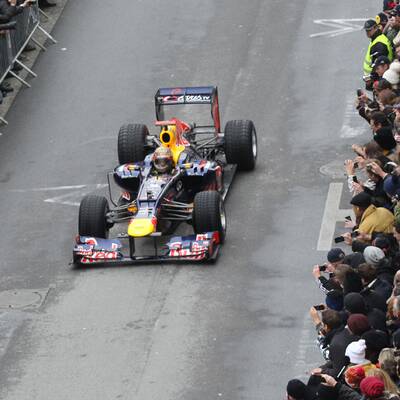 Vettel-Mania in Graz