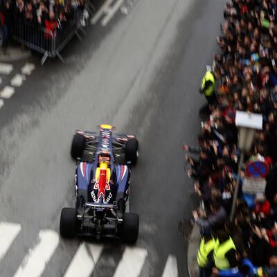Vettel-Mania in Graz
