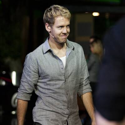 Vettels WM-Party im Hangar 7