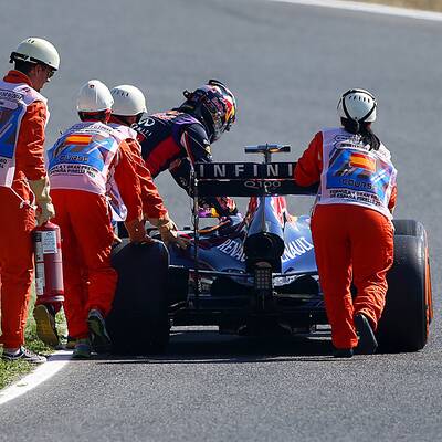 Vettels Desaster-Training in Barcelona