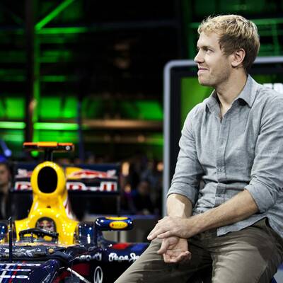 Vettels WM-Party im Hangar 7