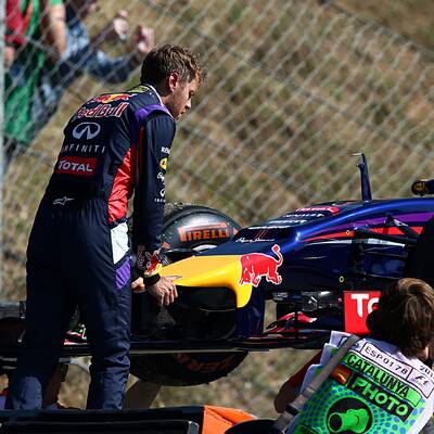 Vettels Desaster-Training in Barcelona