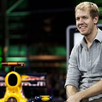 Vettels WM-Party im Hangar 7