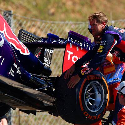 Vettels Desaster-Training in Barcelona