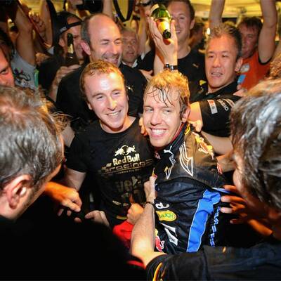 So ausgelassen feiert RB WM-Titel