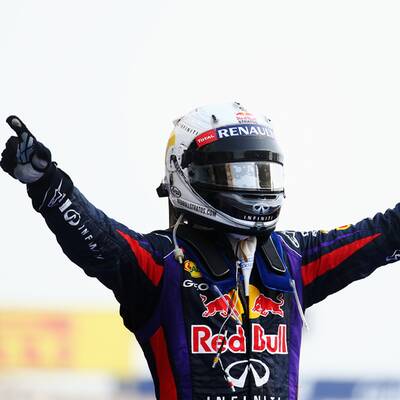  Vettel kam, sah und war erfolgreich. Jetzt Wechsel zu Ferrari.