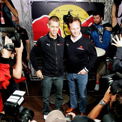  Vettel kam, sah und war erfolgreich. Jetzt Wechsel zu Ferrari.