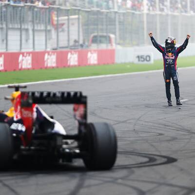  Vettel kam, sah und war erfolgreich. Jetzt Wechsel zu Ferrari.