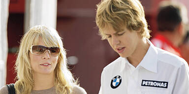 Vettel gr&uuml;&szlig;te seine Freundin