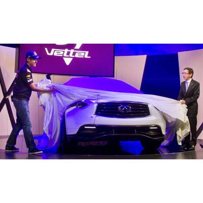 Infiniti FX für Vettel