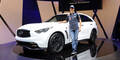 Spezial-Infiniti FX für Sebastian Vettel