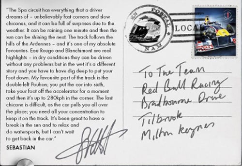 Vettels Kampfansage aus dem Urlaub