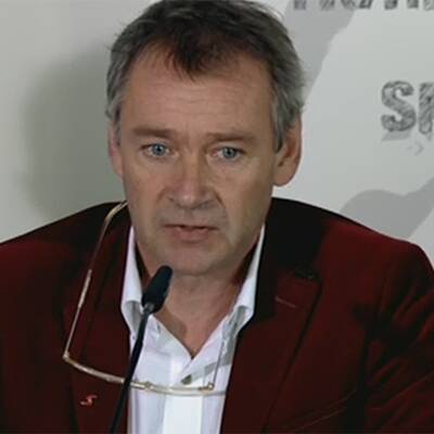 Vor seinem Auftritt absolvierte Morgenstern noch eine letzte Therapieeinheit