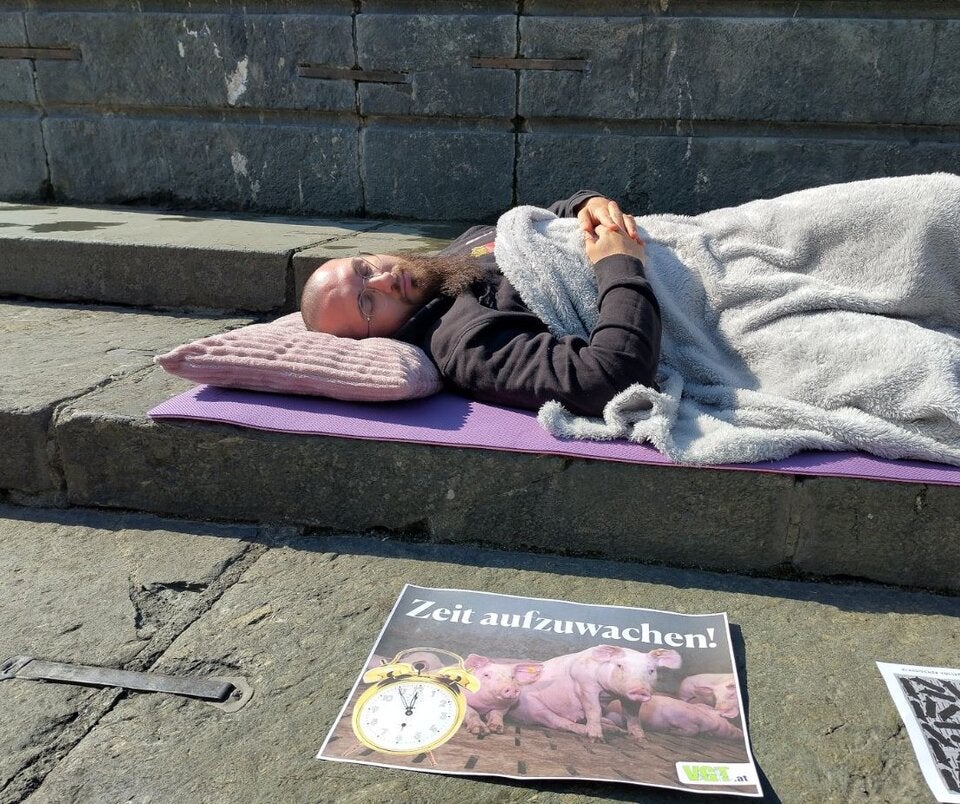 Tierschützer-Aktion