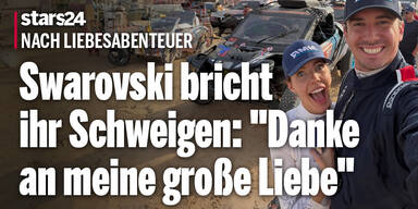 Nach Wüsten-Abenteuer bricht Swarovski ihr Schweigen: 