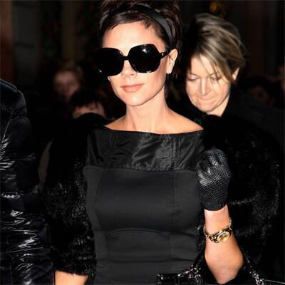 Die Beckhams sind nun in Mailand